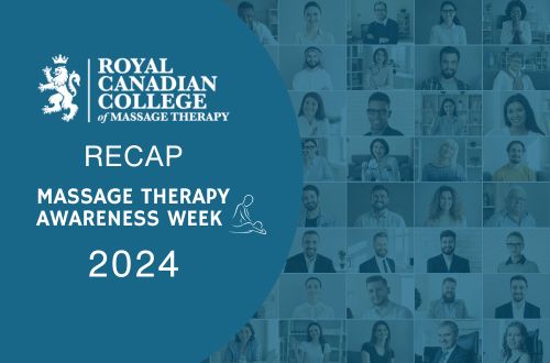 Recap of National Massage Therapy Awareness Week at RCC